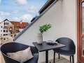 appartement style maisonnette avec mezzanine München Maxvorstadt 01 terrasse sur le toit 11294