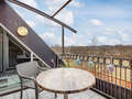 appartement avec mezzanine München Moosach 03 balcon 11448