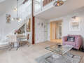 appartement avec mezzanine München Moosach 01 pièce à vivre 11448