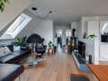 appartement sous les toits München Großhadern 03 pièce à vivre 11784