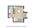 studio München Milbertshofen 01 plan d'étage 11966