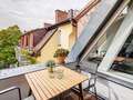 appartement style maisonnette München Maxvorstadt 03 terrasse sur le toit 12304