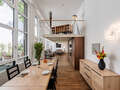 appartement avec mezzanine München Ludwigsvorstadt 03 salle à manger 12314