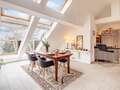 appartement sous les toits München Nymphenburg 03 pièce à vivre 12497