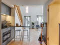 appartement style maisonnette avec mezzanine München Herzogpark 03 cuisine 12527
