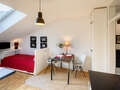 appartement sous les toits Kreuth Weissach 02 pièce à vivre 12696