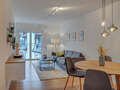 appartement sous les toits München Thalkirchen 01 pièce à vivre 12801