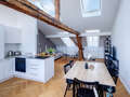 appartement sous les toits München Glockenbachviertel 02 pièce à vivre 12963