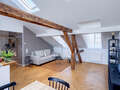 appartement sous les toits München Glockenbachviertel 03 pièce à vivre 12963