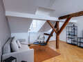 appartement sous les toits München Glockenbachviertel 05 pièce à vivre 12963