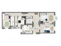 appartement München Lehel 01 plan d'étage 13035