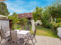 maison mitoyenne placée au milieu de la rangée Garching 03 terrasse 13131