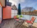appartement München Maxvorstadt - Westen 01 terrasse sur le toit 13405