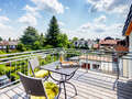 appartement sous les toits München Berg am Laim 02 2ième terrasse sur le toit  13504