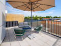 appartement avec terrasse sur le toit München Pasing 02 terrasse sur le toit 13619