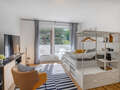 appartement München Nymphenburg 01 pièce à vivre 13624