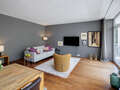 appartement München Altbogenhausen 02 salle de séjour 13633