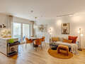 appartement München Neuhausen 01 pièce à vivre 13994
