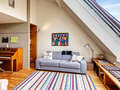 appartement style maisonnette avec mezzanine München Glockenbachviertel 02 pièce à vivre 13995