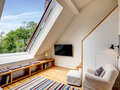appartement style maisonnette avec mezzanine München Glockenbachviertel 04 pièce à vivre 13995
