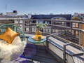 appartement style maisonnette München Glockenbachviertel 01 terrasse sur le toit 14319