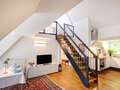 appartement style maisonnette avec mezzanine München Ramersdorf 04 pièce à vivre 14556