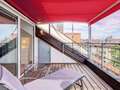 appartement sous les toits München Maxvorstadt 03 loggia 14568