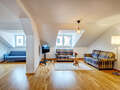 appartement sous les toits München Ludwigsvorstadt 01 pièce à vivre 14609