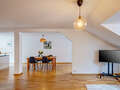 appartement sous les toits München Ludwigsvorstadt 04 pièce à vivre 14609