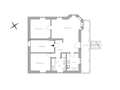 appartement München Moosach 01 plan d'étage 14720