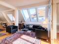 appartement avec terrasse sur le toit München Schwabing-West 03 pièce à vivre 14731