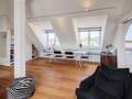 appartement avec terrasse sur le toit München Haidhausen 06 pièce à vivre 14748