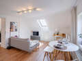 appartement sous les toits München Daglfing 01 pièce à vivre 14852
