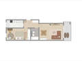 appartement München Glockenbachviertel 01 plan d'étage 14855