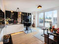 appartement avec terrasse sur le toit München Sendling 04 pièce à vivre 14873