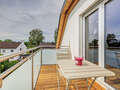 appartement sous les toits München Trudering 02 balcon 14876