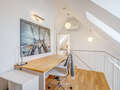 appartement avec mezzanine München Maxvorstadt 01 coin bureau 14890