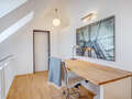 appartement avec mezzanine München Maxvorstadt 02 coin bureau 14890