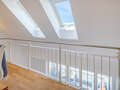 appartement avec mezzanine München Maxvorstadt 03 coin bureau 14890