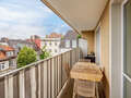 appartement style maisonnette München Schwabing 01 balcon 14908