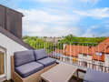appartement style maisonnette München Schwabing 02 terrasse sur le toit 14908