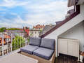 appartement style maisonnette München Schwabing 03 terrasse sur le toit 14908