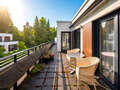 appartement avec terrasse sur le toit München Menterschwaige 03 terrasse sur le toit 14914