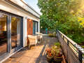 appartement avec terrasse sur le toit München Menterschwaige 04 terrasse sur le toit 14914