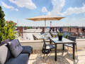 appartement style maisonnette München Haidhausen 03 terrasse sur le toit 14963