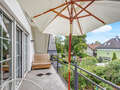 appartement sous les toits München Untermenzing 01 balcon 14986
