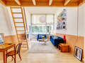 appartement avec terrasse sur le toit München Moosach 01 pièce à vivre 15028