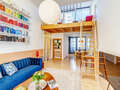 appartement avec terrasse sur le toit München Moosach 02 pièce à vivre 15028