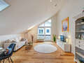 appartement sous les toits München Solln 01 pièce à vivre 15038