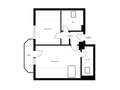 appartement sous les toits München Solln 01 plan d'étage 15038